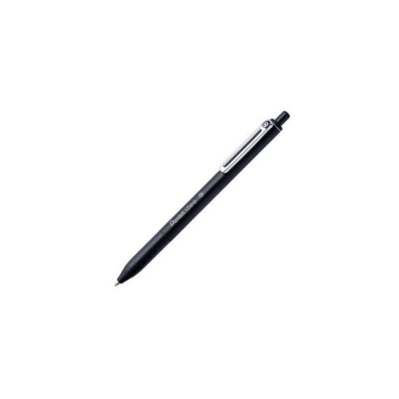 Penna a sfera a scatto iZee - punta 0,7 mm - nero - Pentel