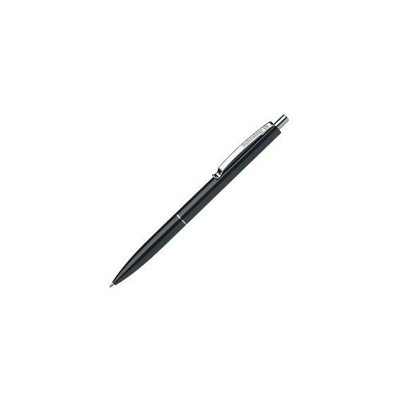 Penna a sfera a scatto K15  - punta media - nero - Schneider