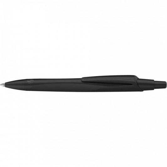Penna a sfera a scatto RECO - fusto nero inchiostro blu Schneider tratto M P131810