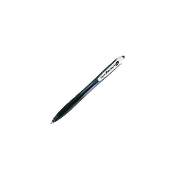 Penna a sfera a scatto Rexgrip Begreen - punta 1,0mm - nero - Pilot