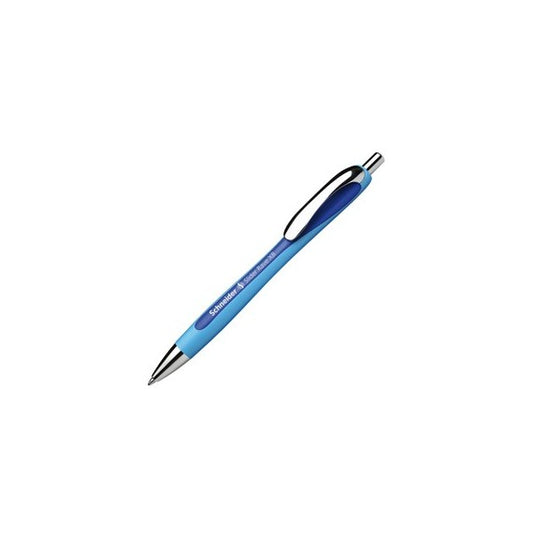 Penna a sfera a scatto Slider Rave - punta XB - blu  - Schneider