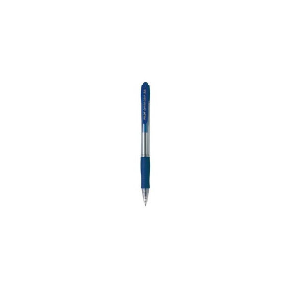 Penna a sfera a scatto Supergrip - punta media 1,0mm - blu - pilot
