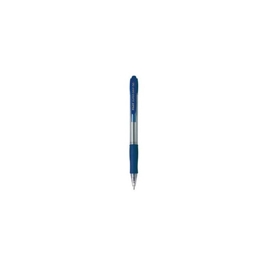 Penna a sfera a scatto Supergrip - punta media 1,0mm - blu - pilot