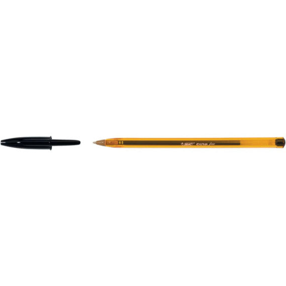 Penna a sfera BIC Cristal Fine 0,8 mm nero 872731
