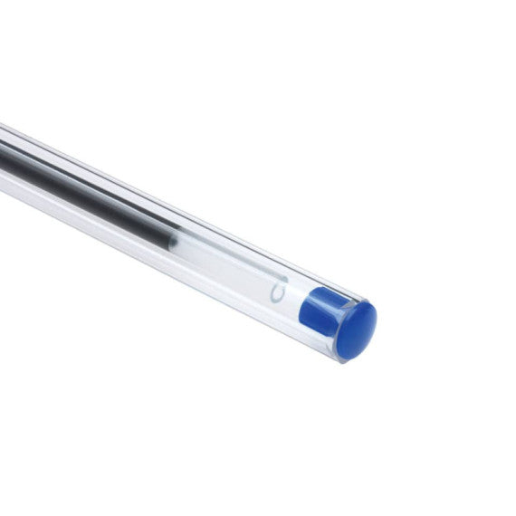 Penna a sfera BIC Cristal M 1 mm in blister da 4 blu - 8308601