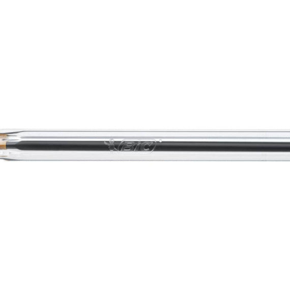 Penna a sfera BIC Cristal M 1 mm in blister da 4 blu - 8308601