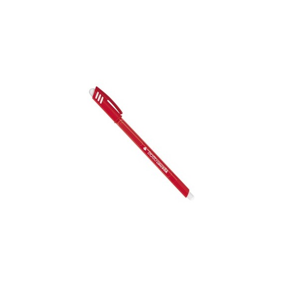 Penna a sfera cancellabile Cancellik -  punta 1,0mm - rosso - Tratto