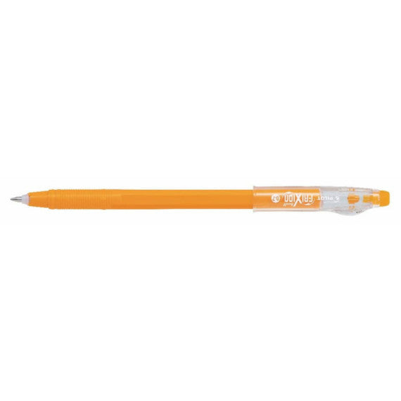 Penna a sfera cancellabile FriXion Ball Sticks Pilot 0,7 mm inchiostro gel arancio - 6901