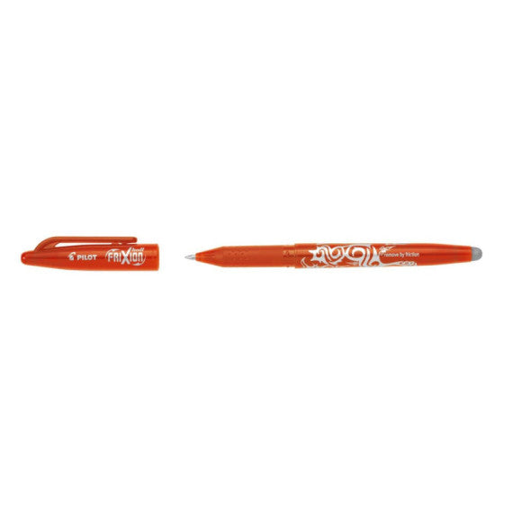 Penna a sfera cancellabile Pilot Frixion Ball punta 0,7 mm arancio - 006598