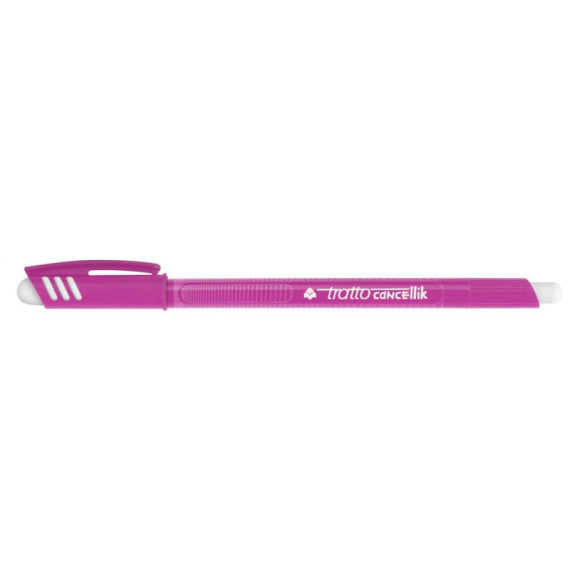 Penna a sfera cancellabile Tratto Cancellik 1 mm fucsia F826106