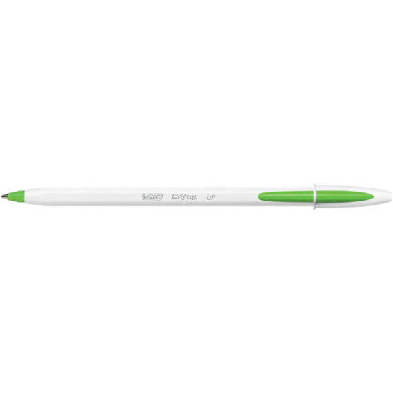 Penna a sfera con cappuccio BIC Cristal UP M 1,2 mm assortiti scatola da 20 - 950446