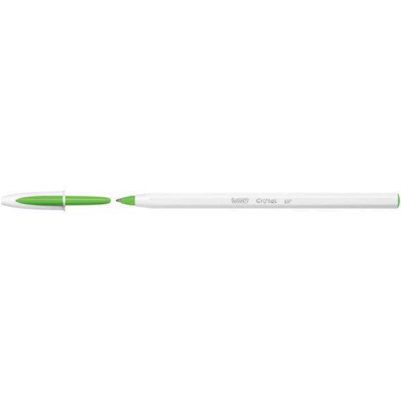 Penna a sfera con cappuccio BIC Cristal UP M 1,2 mm assortiti scatola da 20 - 950446