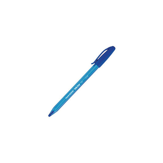 Penna a sfera con cappuccio Inkjoy 100 - punta 1,0mm - blu  - Papermate