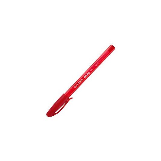 Penna a sfera con cappuccio Inkjoy 100  - punta 1,0mm - rosso - Papermate