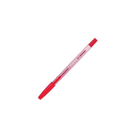 Penna a sfera con cappuccio  - punta media 1,0mm - rosso - Starline -  conf. 50 pezzi