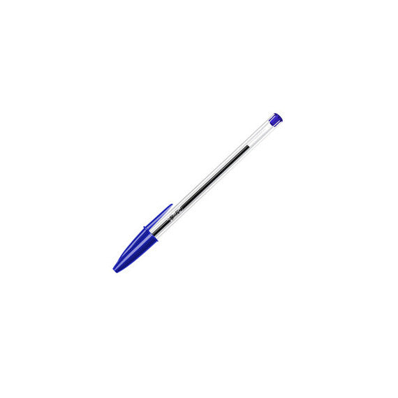 Penna a sfera Cristal - punta media 1,0mm - blu  - Bic - conf. 50 pezzi