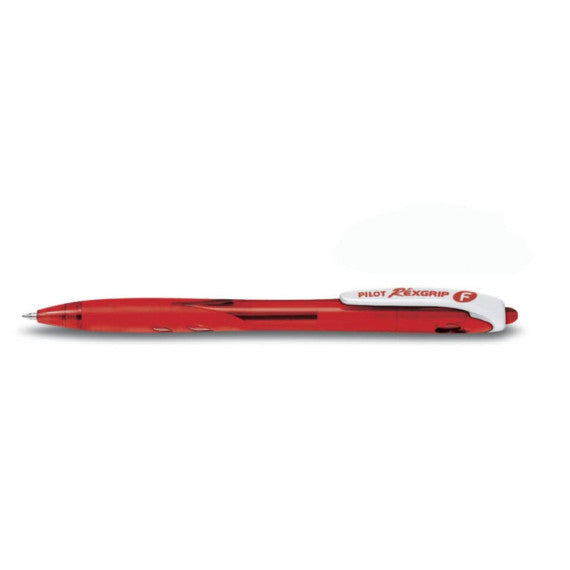 Penna a sfera ecologica Pilot Rexgrip Begreen - 0,7 mm - Tratto F - rosso - 040017