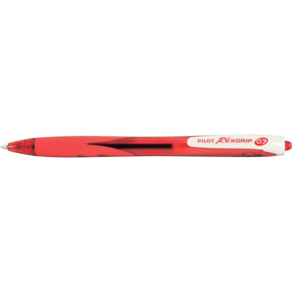 Penna a sfera ecologica Pilot Rexgrip Begreen - 0,7 mm - Tratto F - rosso - 040017