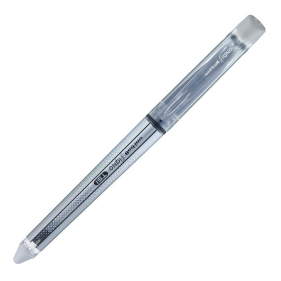 Penna a sfera gel cancellabile Uni Ball Signo TSI - punta 0,7mm - nero - Uni Mitsubishi