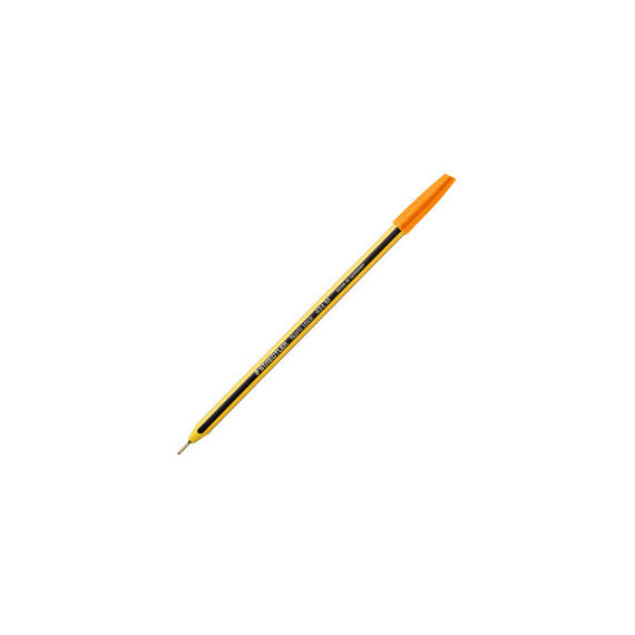 Penna a sfera Noris Stick - punta 1,0 mm - arancione - Staedtler - conf. 10 pezzi
