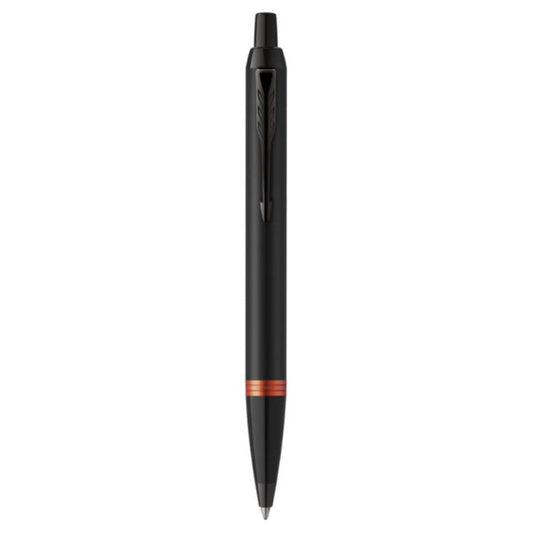 Penna a sfera Parker IM Vibrant Ring Orange punta M Parker 2172946