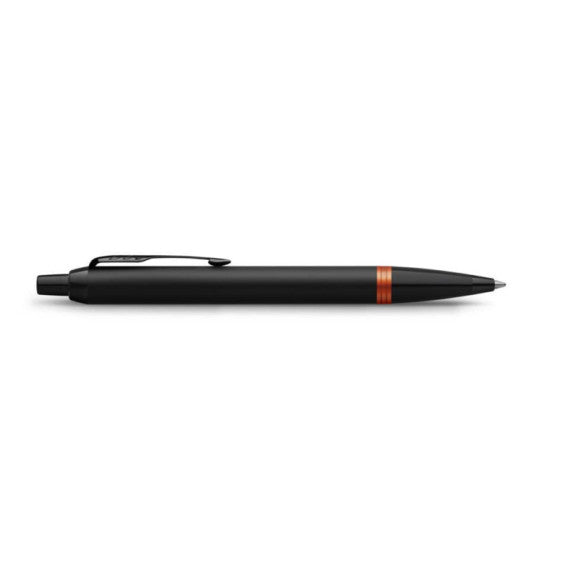 Penna a sfera Parker IM Vibrant Ring Orange punta M Parker 2172946