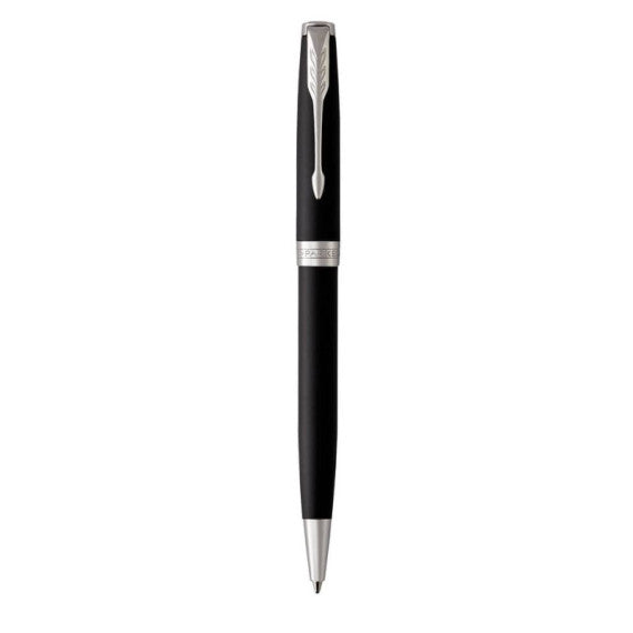 Penna a sfera Parker Sonnet punta M inchiostro nero Matte Black CT 1931524