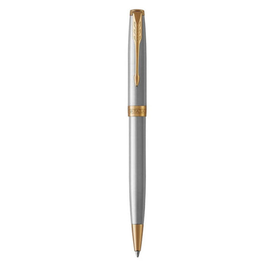 Penna a sfera Parker Sonnet punta M inchiostro nero Stainless Steel GT - 1931507