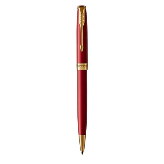 Penna a sfera Parker Sonnet Red Lacquer GT punta M inchiostro nero Red GT 1931476