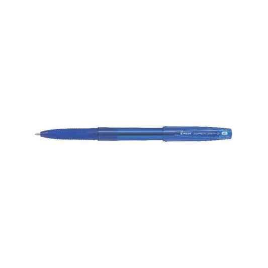 Penna a sfera Pilot Super Grip G fine con cappuccio - conf. 12 pezzi - inchiostro blu - 001657