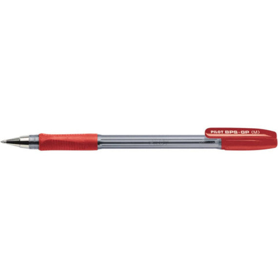 Penna a sfera ricaricabile Pilot BPS-GP punta media 1,0 mm rosso 001587