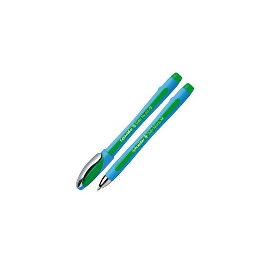 Penna a sfera Slider Memo  - punta XB - verde - Schneider