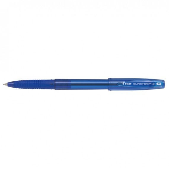 Penna a sfera Supergrip G con cappuccio - punta 0,7mm - blu  - Pilot