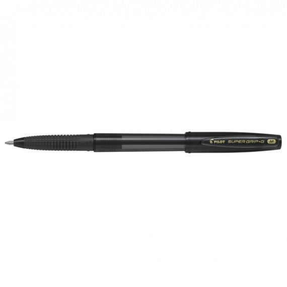 Penna a sfera Supergrip G con cappuccio - punta 1,0mm - nero  - Pilot