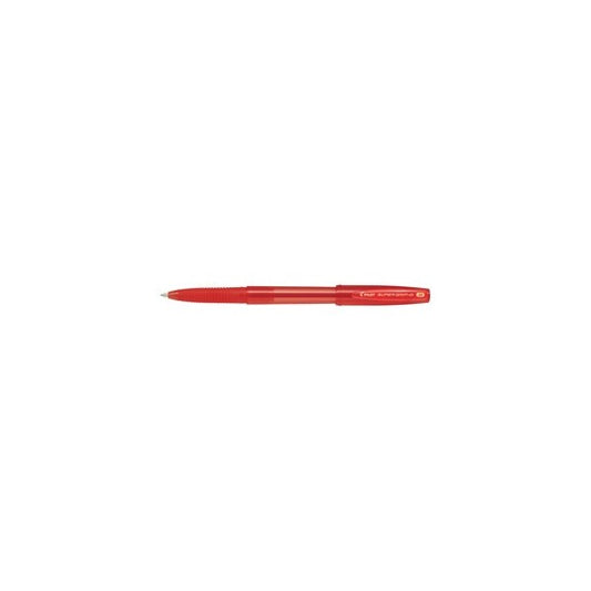 Penna a sfera Supergrip G con cappuccio - punta 1,0mm - rosso  - Pilot