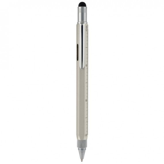 Penna a sfera Tool Pen - punta M - argento - Monteverde