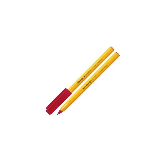 Penna a sfera Tops 505  - punta 0,5mm - rosso - Schneider