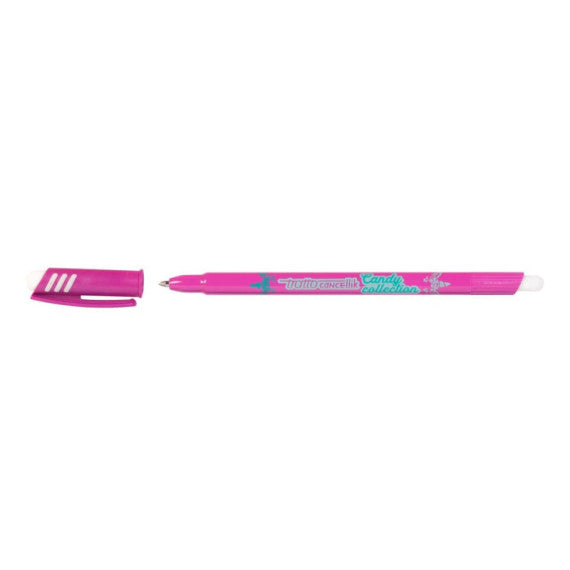 Penna a sfera Tratto Cancellik Candy Collection - conf. 4 pz - cancellabile F042302