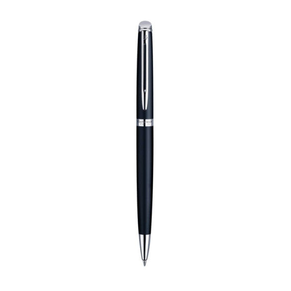 Penna a sfera Waterman Hemisphere GT inchiostro blu Waterman nero con finiture placcate in palladio - S0920870