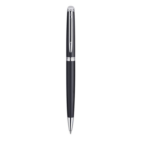 Penna a sfera Waterman Hemisphere GT inchiostro blu Waterman nero con finiture placcate in palladio - S0920870