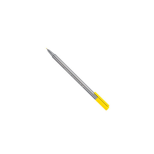 Penna Fineliner triplus - tratto 0,30mm - giallo - Staedtler