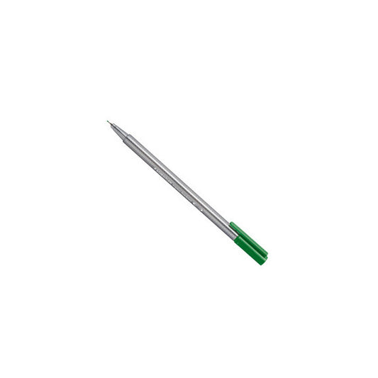 Penna Fineliner triplus - tratto 0,30mm - verde prato - Staedtler