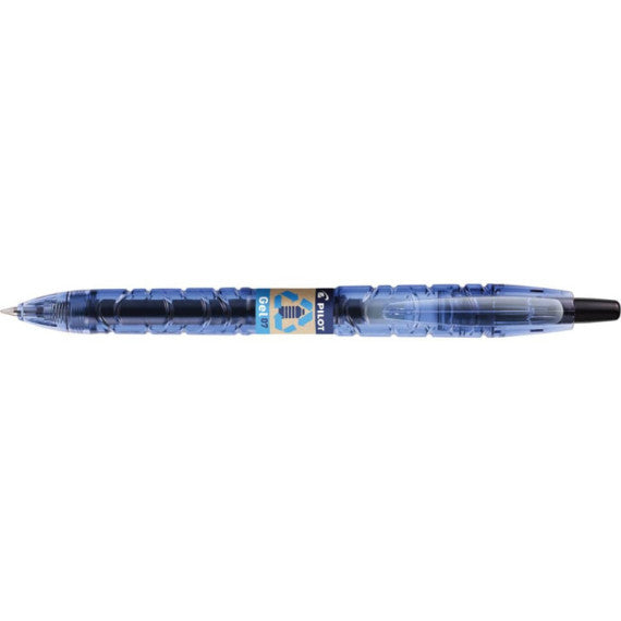 Penna gel a scatto Pilot B2P Begreen 0,7 mm nero Green Pack 10 penne + 10 refill (5 omaggio ) - 000025