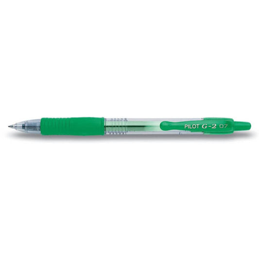 Penna gel a scatto Pilot G-2 0,7 mm verde 001519