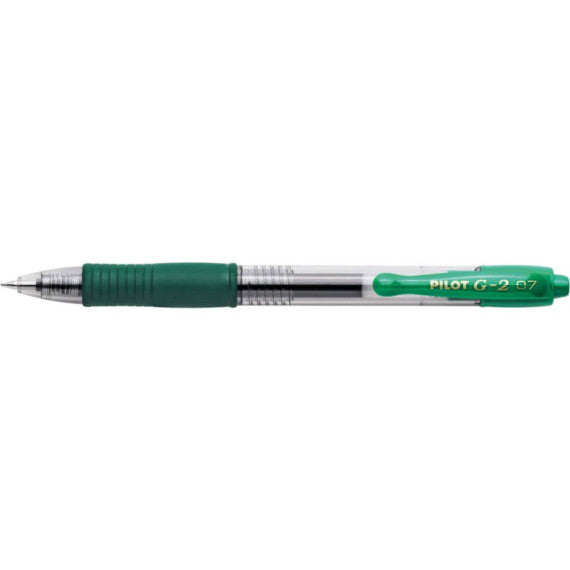 Penna gel a scatto Pilot G-2 0,7 mm verde 001519