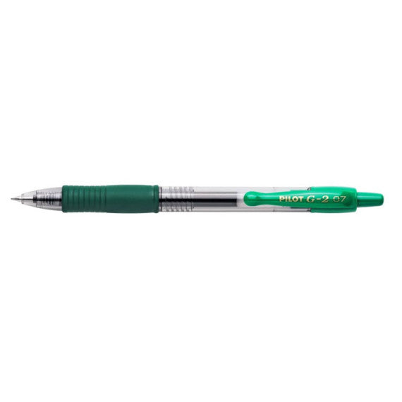 Penna gel a scatto Pilot G-2 0,7 mm verde 001519