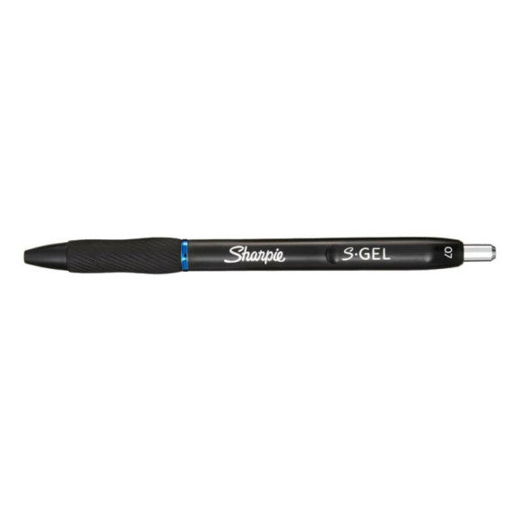Penna gel a scatto Sharpie S-Gel - punta media 0,7 mm - blu 2136600
