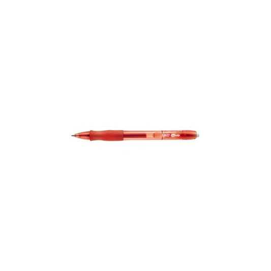 Penna gel a sfera a scatto Gelocity  - punta 0,7mm - rosso - Bic - conf. 12 pezzi