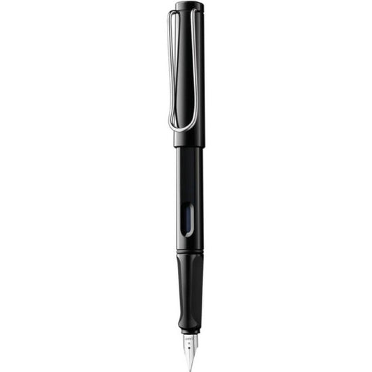 Penna Lamy Safari punta fine inchiostro blu Blackstilo - fusto nero 1219678