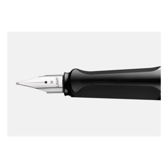Penna Lamy Safari punta fine inchiostro blu Blackstilo - fusto nero 1219678